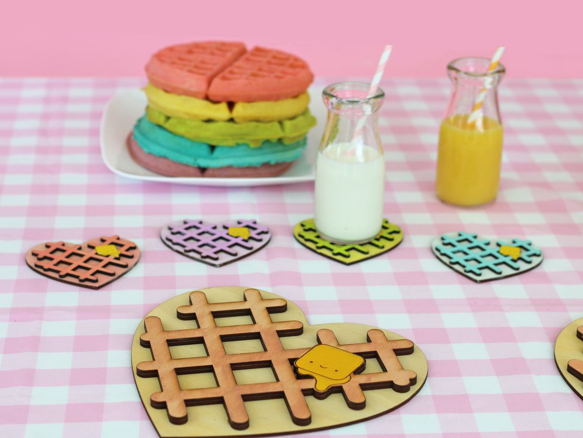 Heart Shaped Waffle Trivet: Setting the Table With ...